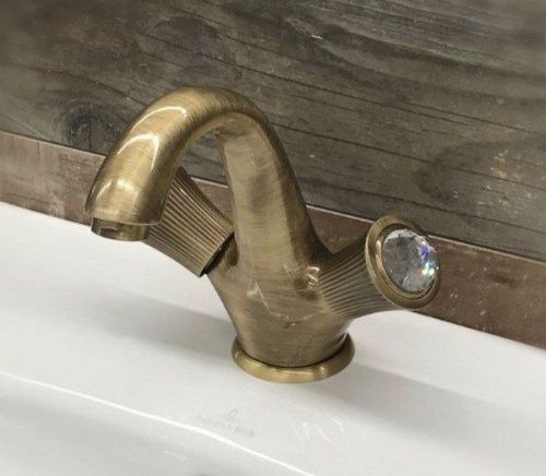 Смеситель Fiore 13ZZ0622 на раковину бронза - фото 2