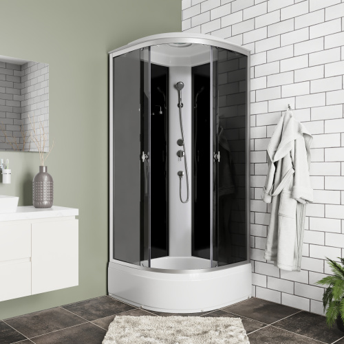 Душевая кабина Niagara Eco E90/26/TN 90х90 четверть круга - фото 3