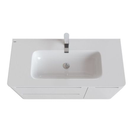 Тумба с раковиной Iddis Edifice EDI10WFi95K 100х50 напольная цвет белый