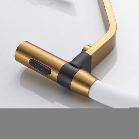 Смеситель для кухни Shevanik S278G на мойку золото