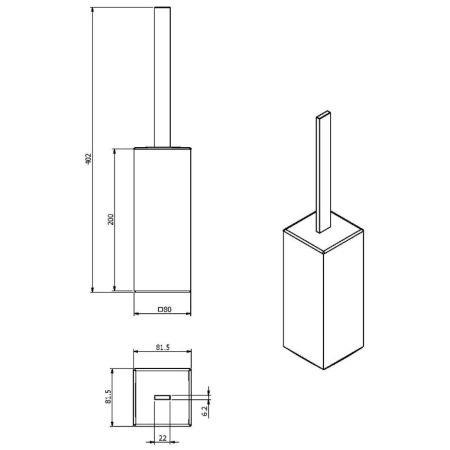 Ерш Langberger Accessories 11371A
