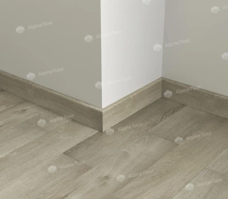Напольный плинтус Alpine Floor Parquet Light SK 13-1 Бежевый толщина 1.25 см 2200х80