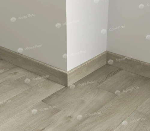 Напольный плинтус Alpine Floor Parquet Light SK 13-1 Бежевый - фото 2
