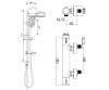 Душевая стойка Agger Thermo A2492200 настенная цвет хром Душевая стойка Agger Thermo A2492200 настенная цвет хром