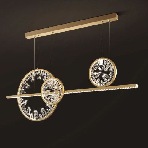 Люстра подвесная Delight Collection Bartlett (Бартлетт) XD-120B gold - фото 3