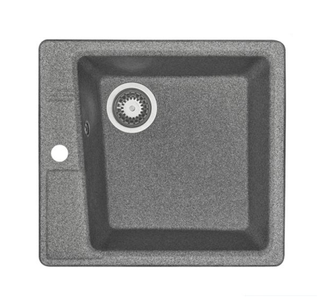 Кухонная мойка Aquaton Парма 1A713032PM230 47х51 цвет серый поверхность матовая