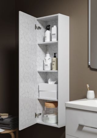 Шкаф-пенал Aqwella Y An.05.35/W 30х120 подвесной цвет белый