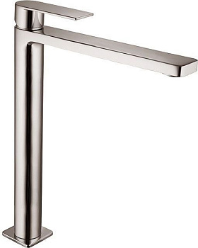 Смеситель Paffoni Tango TA081ST на столешницу сталь