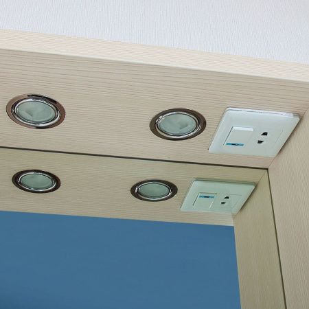 Зеркало-шкаф Бриклаер Бали 4627125412004 60х80 подвесной цвет белый/бежевый