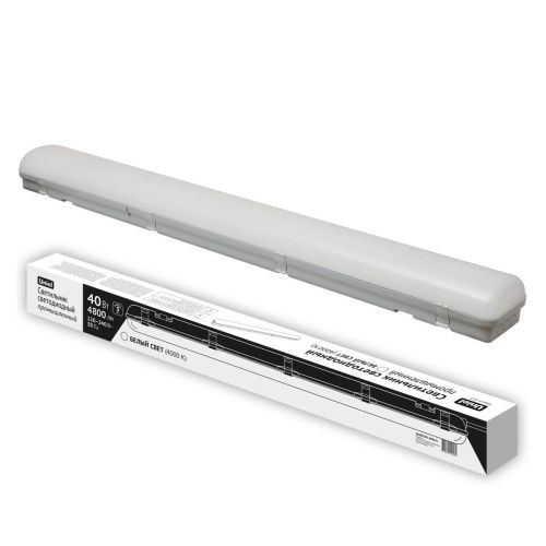 Линейный светильник Uniel ULY-K70N 40W/4000K/L126 IP65 WHITE - фото 3