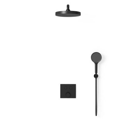 Душевая система Vincea VSFW-4I212MB встраиваемая в стену цвет черный