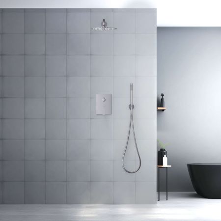 Душевая система Aquatek ОБЕРОН AQ1272CR встраиваемая в стену цвет хром