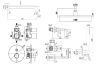 Душевая система Paffoni Light KITLIG015HGSP006KING встраиваемая в стену