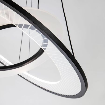 Светильник подвесной LED4U L5050-60-40 BK