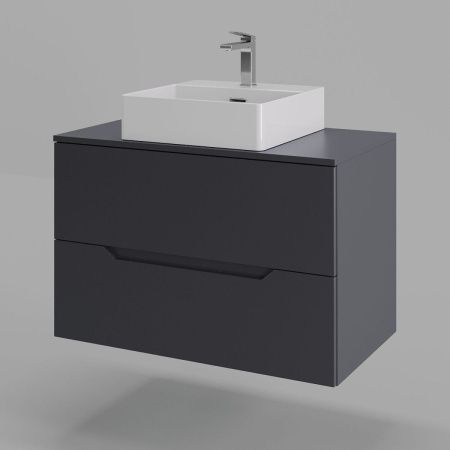 Тумба с раковиной Orange Line Li-80TugMDF+B04-405W 80х50