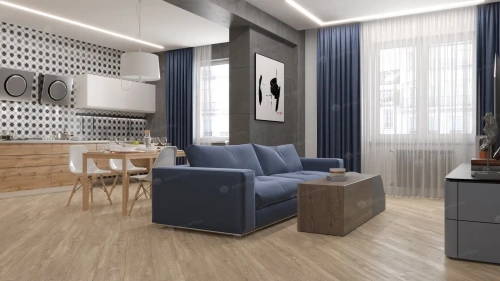 Кварцвиниловый ламинат Alpine Floor Sequoia ECO 6-2 LVT Секвойя Коньячная толщина 0.32 см 43 класс 1219,2х184,15 - фото 3