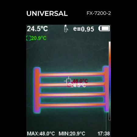 Полотенцесушитель электрический Fixsen FX-7200W-2 50х30 белый