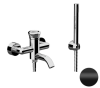 Смеситель для ванны Remer Element ET02NO настенный черный