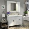 Зеркало-шкаф Comforty Палермо 00004142365CF 120х90 подвесной цвет белый