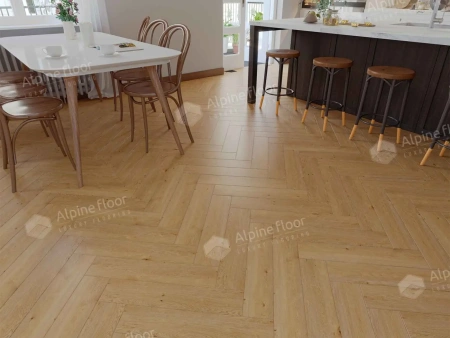 Кварцвиниловая плитка Alpine Floor Parquet LVT ECO-16-27 Дуб Хатиса толщина 0.25 см 43 класс 590х118