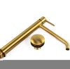 Смеситель для раковины Emmevi Filobrass 85003BIG/ORS на столешницу золото