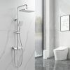 Душевая стойка Raffine F3699 настенная цвет хром