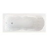Ванна акриловая Тритон Цезарь Н0000099993 180х80 пристенная прямоугольная без каркаса