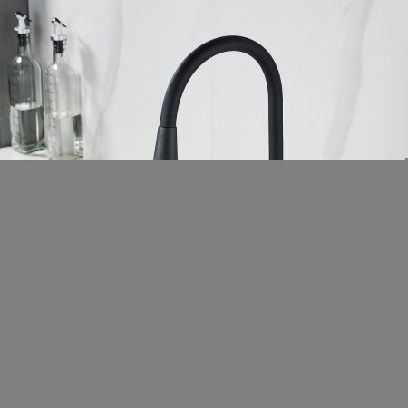 Смеситель для кухни Raffine F313H-3 на мойку черный