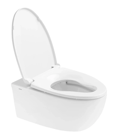 Чаша унитаза подвесная Arrow AHB2162H цвет белый без сиденья безободковая каскадный смыв