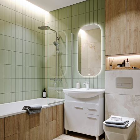 Зеркало в ванную Aqwella Y SOUL0255 55х100