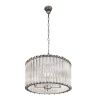 Люстра подвесная iLamp Manhattan (Манхаттан) MD0266-4B Silver