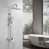 Душевая стойка Shevanik S4436 настенная цвет хром