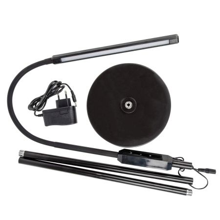 Торшер Uniel ULM-T619 ULM-T619 10W/3000-6500K/DIM BLACK
