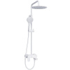 Душевая стойка WasserKRAFT Mindel 8500 A185.257.155.WM настенная цвет белый Душевая стойка WasserKRAFT Mindel 8500 A185.257.155.WM настенная цвет белый