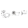 Стакан Rose RG14Q RG1412Q