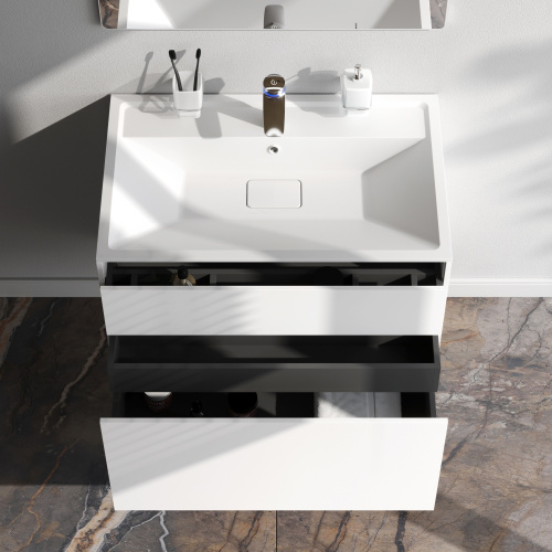 Тумба под раковину Am.Pm Inspire V2.0 M50AFHX0803WM 80,8х49,2х60 подвесная - фото 3