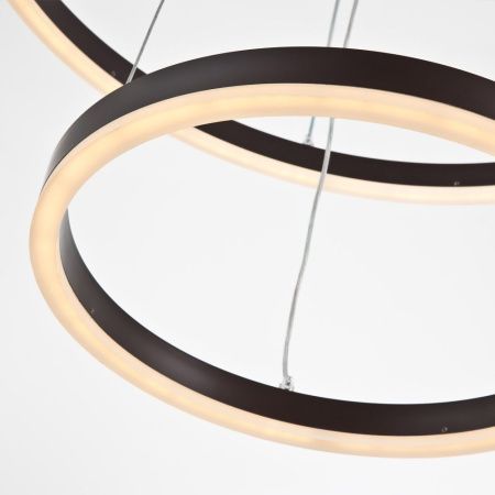 Люстра подвесная LED4U L55000-2HL BR