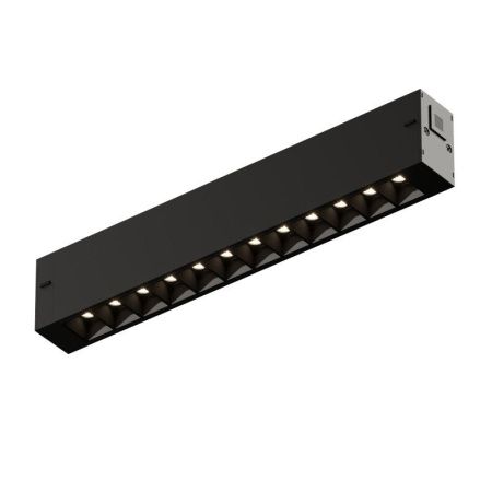Трековый однофазный светильник Denkirs Simple Grill (Симпле Грилл) DK8201-BK