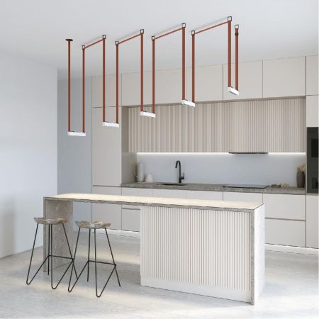 Трековый однофазный светильник Denkirs Belty grill (Белты грилл) DK5571-WB