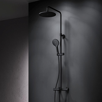 Душевая стойка Am.Pm Like F0780522 настенная цвет черный