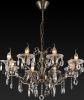 Люстра подвесная Toplight Zoe Bronze (Зое Бронзе) TL7220D-08AB