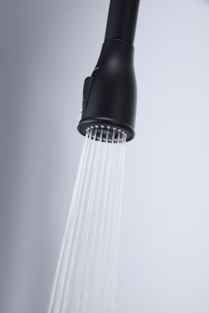 Смеситель для кухни Paulmark LANGE La214212-AN на мойку черный