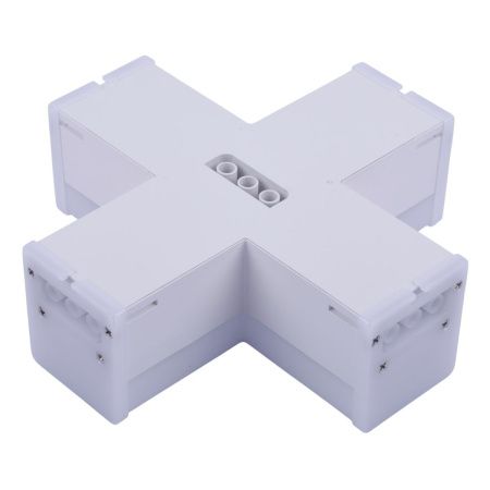 Линейный модульный светильник X-образный Uniel ULO ULO-N11X-12W/6500K IP40 WHITE