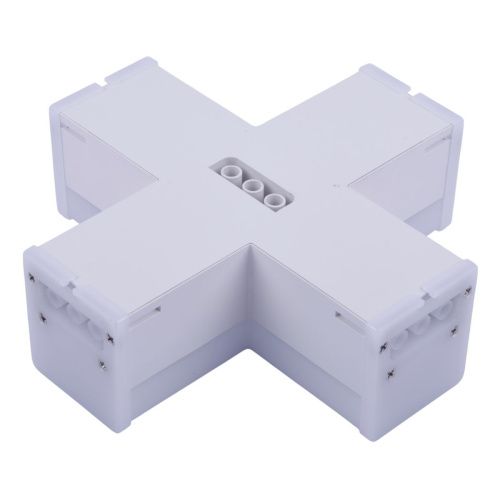 Линейный модульный светильник X-образный Uniel ULO ULO-N11X-12W/6500K IP40 WHITE - фото 2