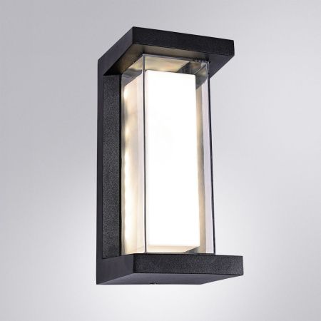 Уличный настенный светильник Arte Lamp Ulysses (Улыссес) A8510AL-1BK
