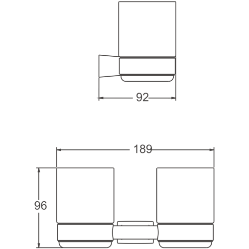 Стакан BELZ B91208 - фото 2