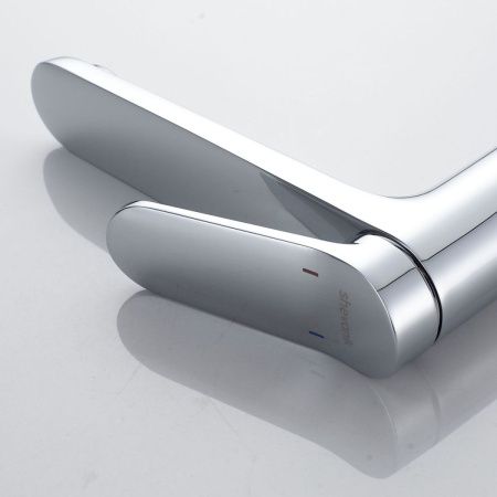 Смеситель для раковины Shevanik S43 S4311 на столешницу хром