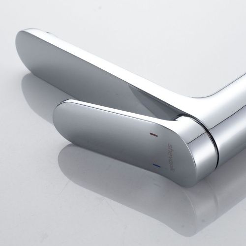 Смеситель для раковины Shevanik S43 S4311 на столешницу хром - фото 5