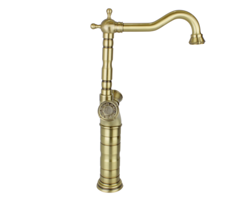 Смеситель для раковины Bronze de Luxe ROYAL 21973/1 на столешницу бронза - фото 4