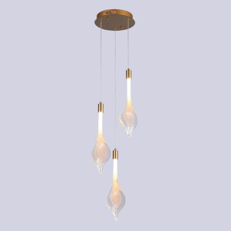 Светильник подвесной Delight Collection P98066-3 antique brass